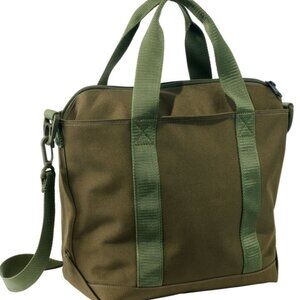 L.L. Bean Zip Hunter's Tote Bag With Strap